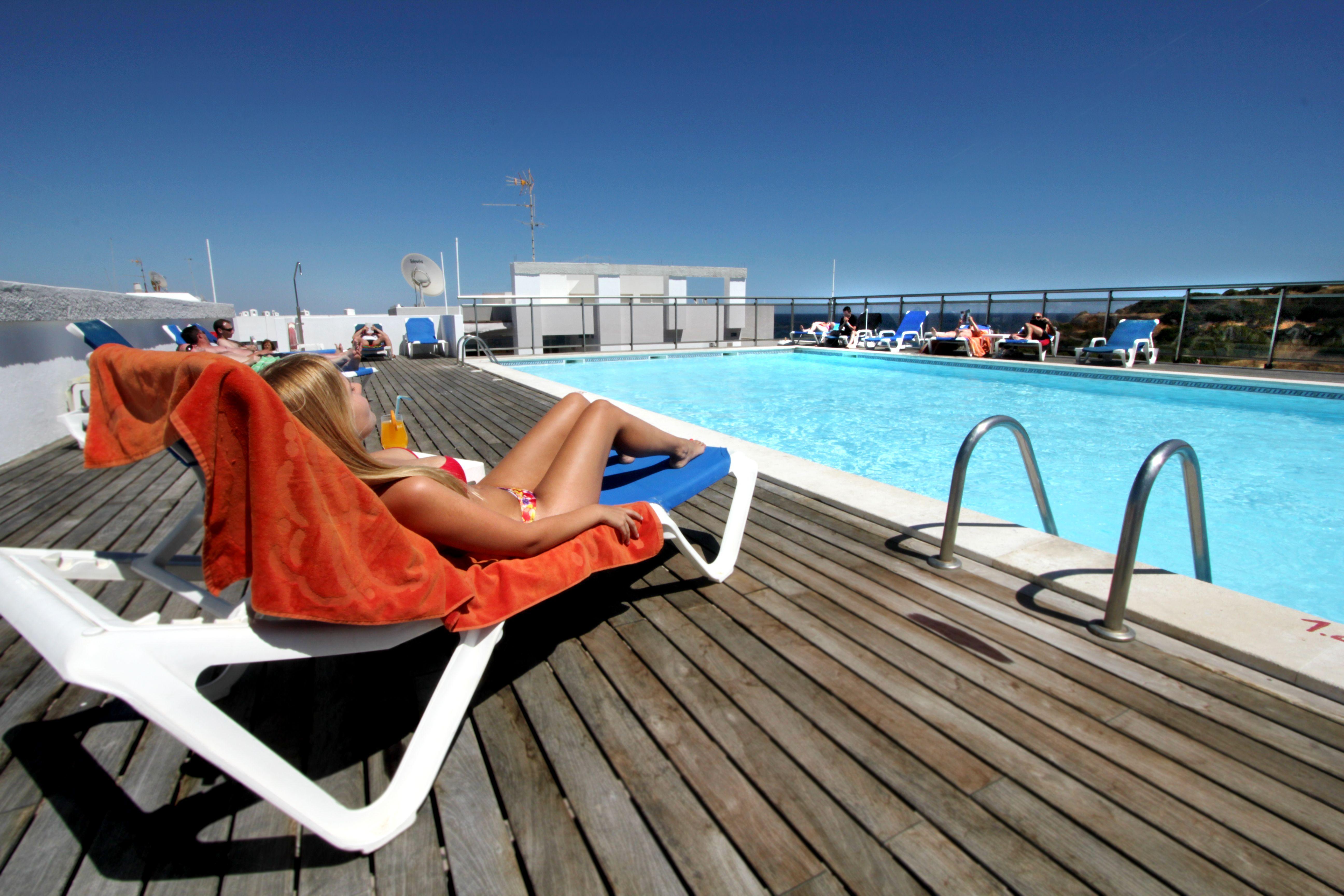 Carvi Beach Hotel Lagos Dış mekan fotoğraf