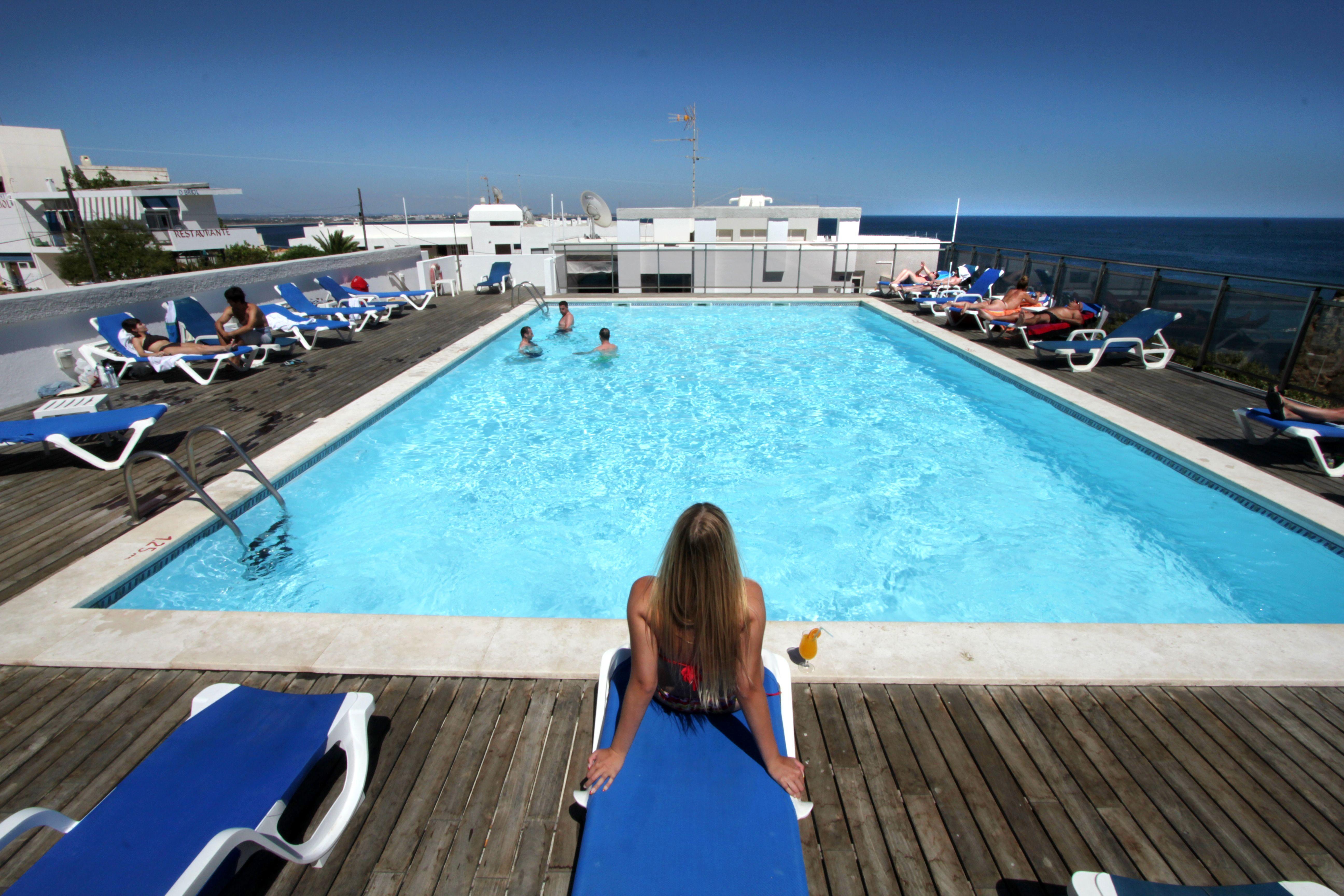 Carvi Beach Hotel Lagos Dış mekan fotoğraf