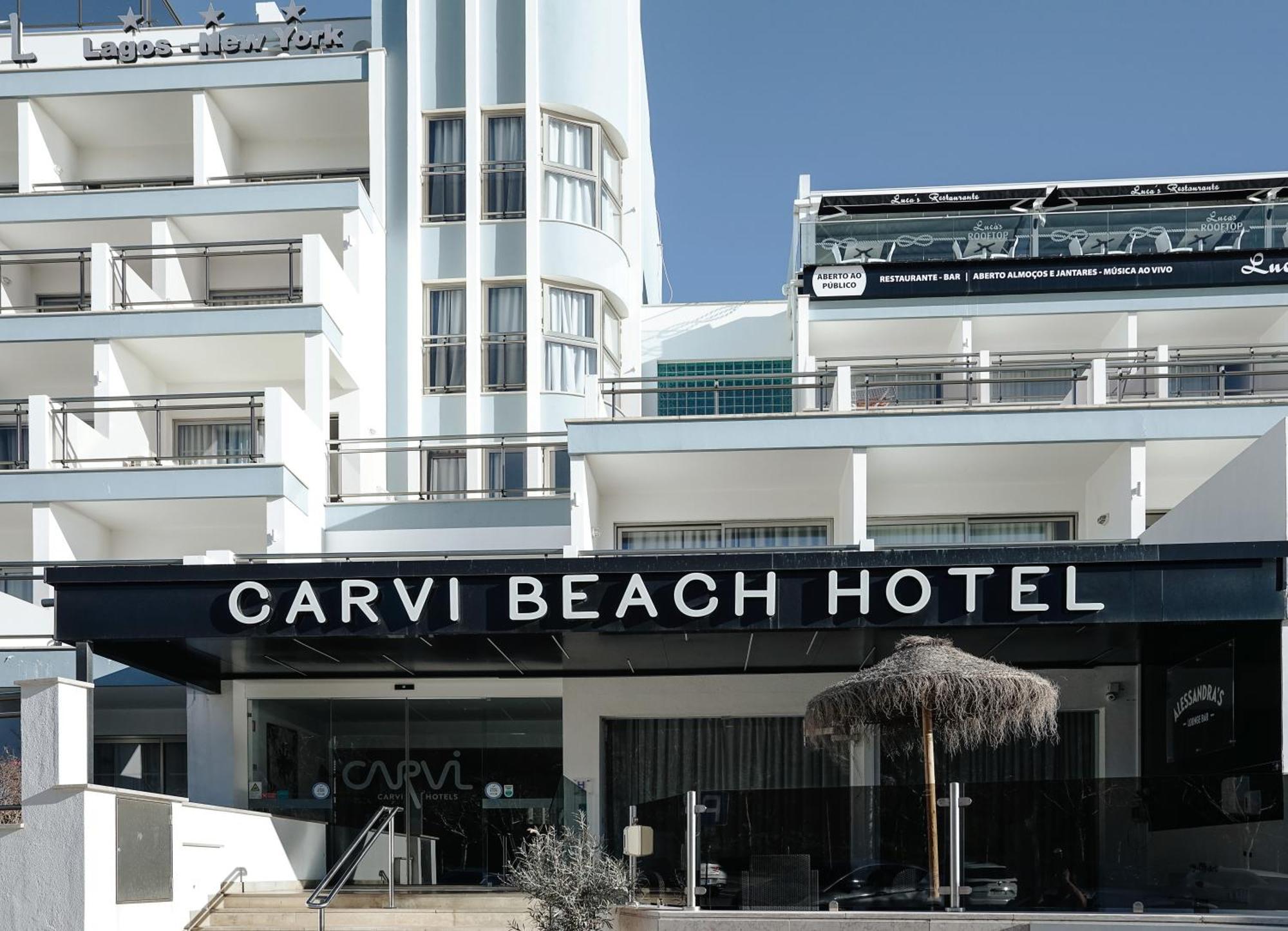 Carvi Beach Hotel Lagos Dış mekan fotoğraf